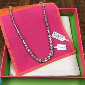 DiamonArt Sterling Silver 20.75 CT CZ Necklace